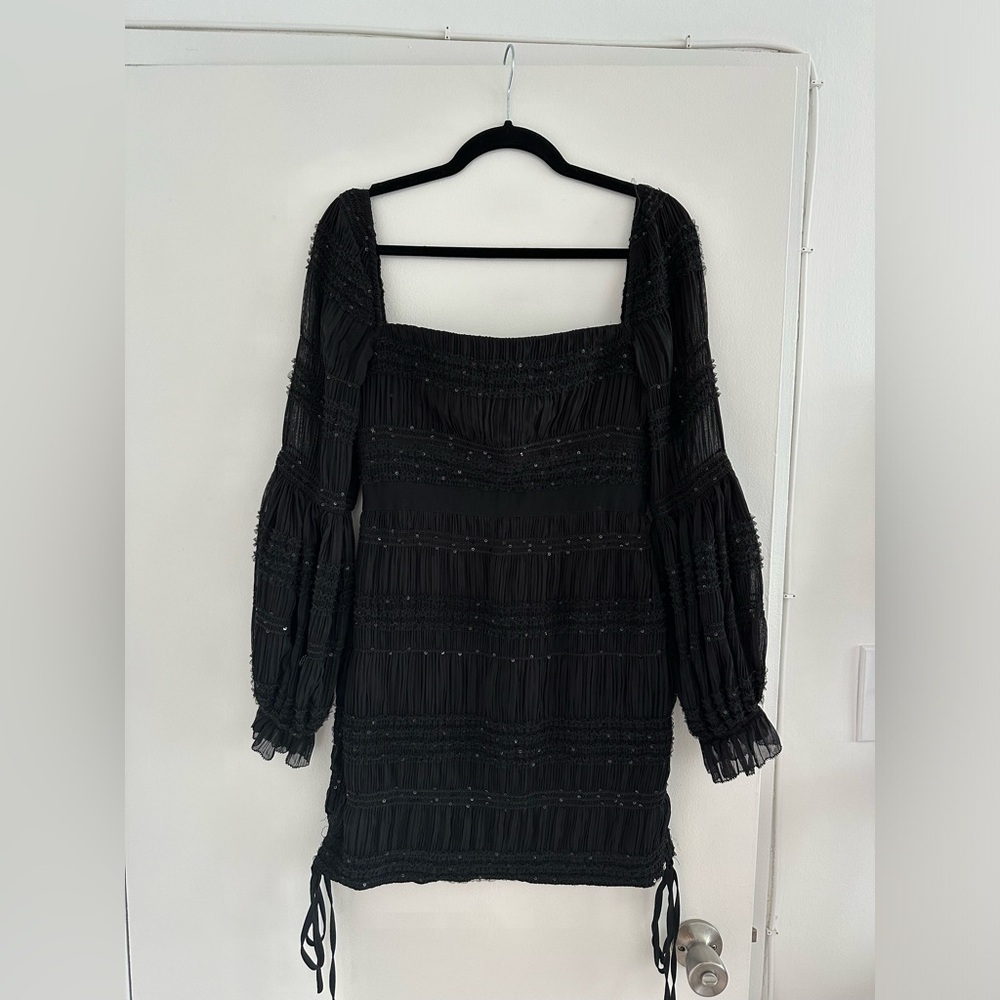 Self-Portrait Black Lace Dress